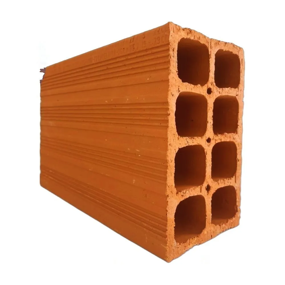 Tijolo de 11,5 × 19 × 29 cm, 8 furos